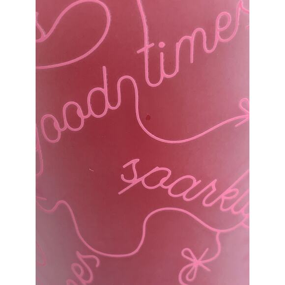 Starbucks Ban.Do 16 Oz Tumbler 2018 Pink Red Cold Cup Limited Edition Holiday - Picture 6 of 8